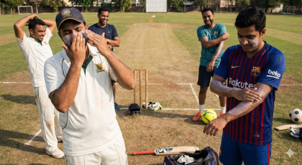 Sunscreen for Cricket and Football